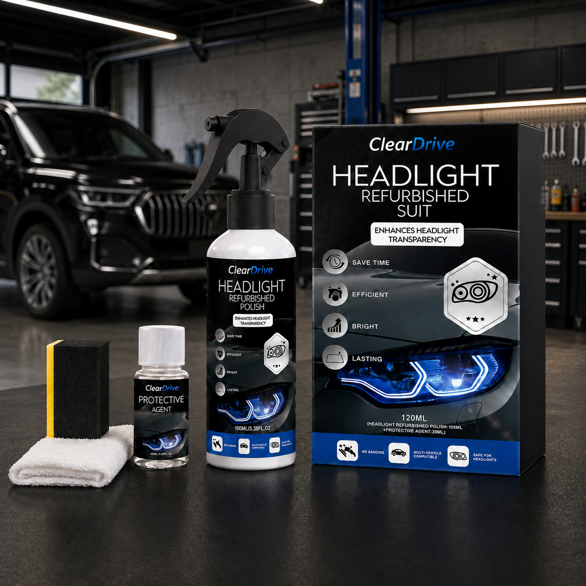 Kit de Restauración de Faros ClearDrive™