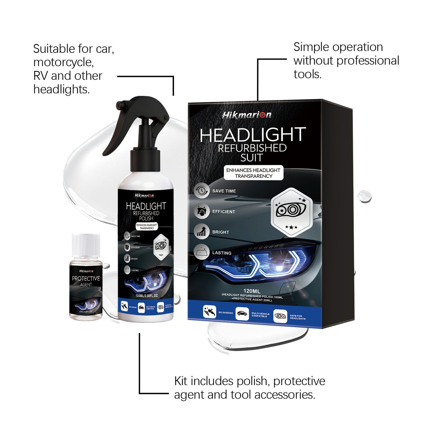 ClearDrive™ Headlight Restoration Kit