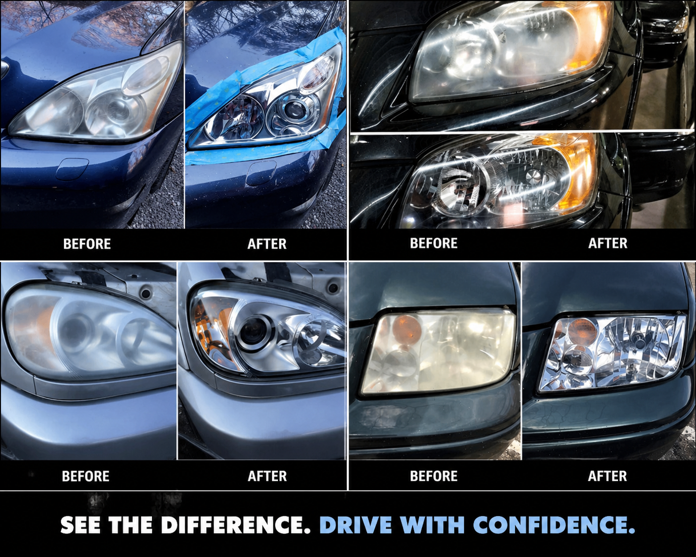 ClearDrive™ Headlight Restoration Kit - ShopSimple